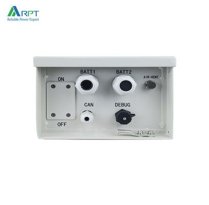 ভালো দাম 7200Wh 9600Wh 48v টেলিকম ব্যাটারি ব্যাকআপ সিস্টেম বিএমএসে নির্মিত অনলাইন